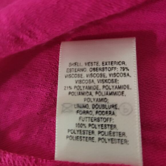 Maeve Brin Tie Front Jumpsuit Pink Cropped Strapless Wide Leg Boning Anthro 4 - Picture 13 of 14